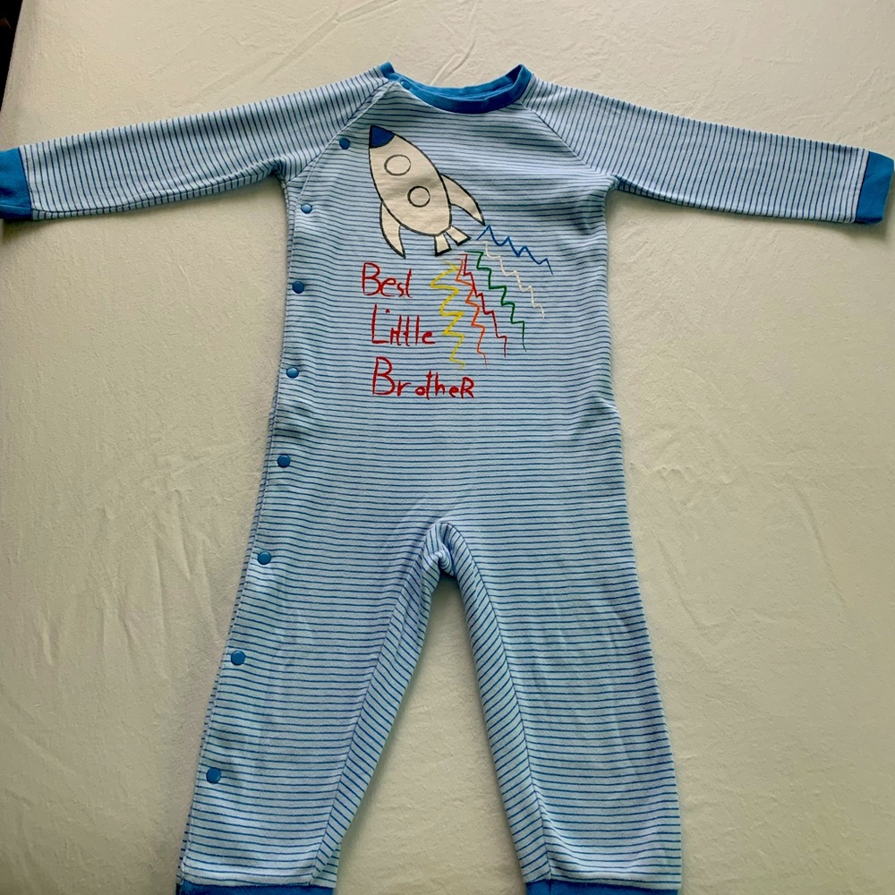 Pajama, size 24-36 months old, blue, Italian brand Prenatal